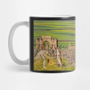 Triumphal Arch & Town, Volubilis Mug